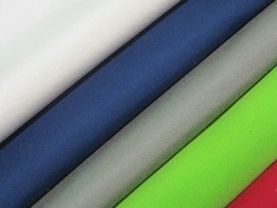Outdoor fabrics in different colours