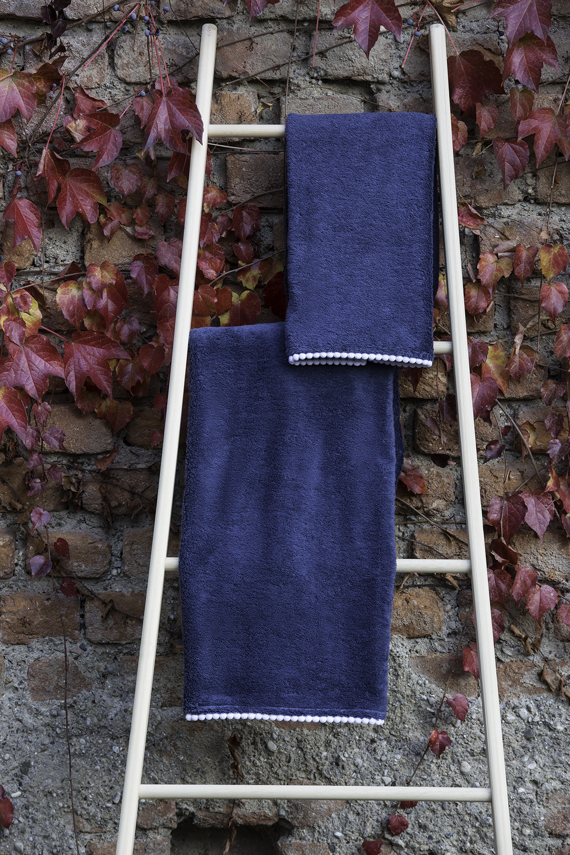 | 100% 159657 Blue Milano Navy Fabrics Cotton TERRY C&C